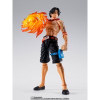 SHF Portgas D Ace Marine Battle Final Clash Action Figure Collectible Toy for Adult Fans Anime Entertainment