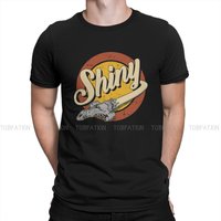Firefly Spaceship Science Fiction TV Series Shiny Essential Tshirt Homme Men's Clothes Blusas Loose Cotton T Shirt For Men
