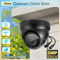 8MP 5MP AHD Camera High Definition Home Surveillance IP66 Waterproof Motion Detection BNC CCTV Security Outdoor Dome Camera