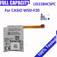 New Full LIS1584CSPC 500mAh Battery For CASIO WSD-F20 Smart Watch Battery + tools
