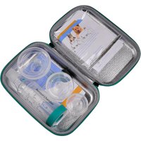 Kamra nebulizacyjna dla zwierząt weterynaryjnych - inhalator z 2 silikonowymi maskami na twarz dla psów i kotów