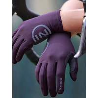 AliExpress NONE 2024 Cycling Gloves Gel Padded for Men Autumn Winter Fleece Road Bike Gloves MTB Full Finger Touchscreen Bike Accessories