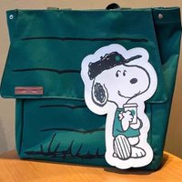 New Women's Snoopy Cartoon Canvas Handbag Large Capacity Cute Shoulder Bag Casual Daily Shopping Handbag