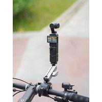 AliExpress Flymile Bike Mount For DJI Osmo 360/Action 4/Insta360 Ace Pro 2/X5 X4,Motorcycle Handlebar Mount,Action Camera Cycling Vlog Accessories