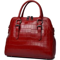 Genuine Leather Ladies HandBags Women Messenger Totes Designer Crossbody Shoulder Bag Shell Hand Bags Lattice Cowhide Hot Sale
