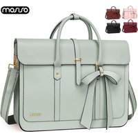 Laptop Bag Women's Handbag 13 14 15 16 inch PU Leather Tote Bag Casual School Travel Work Backpacks Notebook Shoulder Briefcase