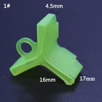 20pcs Plastic Treble Hook Covers Safety Protector Cap Models 1–10for Fishing Lure Bait Tackle, Portable Fishing Accessories