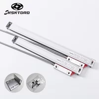 0.005mm Slim Linear DRO Glass Scale TTL 5VDC 450mm-1000mm Grating Ruler Sensor Displacement for Milling Lathe Machine