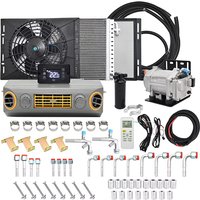 Universal Electric Compressor Car A/C 12V/24V Truck Air Conditioning Systems Air Conditioner Unit For Camper Van