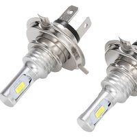 2Pcs 20000LM Mini H7 LED Headlight Bulb Wireless 80W CSP For Car Headlamp Auto Diode Lamps H7 Turbo Led 12V 6500K