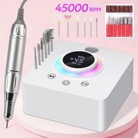 45000RPM High speed Nail Drill Machine Set Professional low noise Naill Sander With Lcd Display for home salon