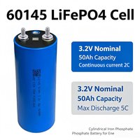 New 3.2V 60145 50Ah LiFePO4 C46 46138 30Ah Battery C40 40135 20Ah DIY 12V 24V 48V Lithium Iron Phosphate Rechargeable Battery