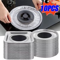 Stove Protector Cover Disposable Aluminium Stove Burner Liner Gas Stove Stovetop Cleaning Pad Mat Kitchen Accessories