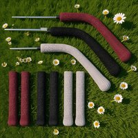 3Pairs Glasses Ear Cushions Knitting Sleeves Soft Comfortable Non Slip Ear Pads Protective Eyeglass Covers Temple Pads