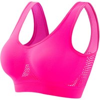 S-4XL Women Yoga Sport Bra Breathable Fitness Running Active Vest Padded Crop Tops Underwear gym Yoga top bras