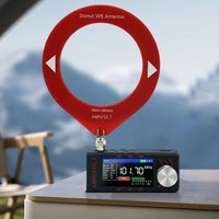 SI4732 0.5-108mhz LSB USB AM FM FM/AM Radio 1.9inch IPS Screen HF SW MW VHF Radio with Antenna All Band Radio Receiver