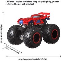 2025 New Hot Wheels Monster Trucks Fyj44 Hw Poppy 1/64 Scale Die-Cast Model Car Collect For Boy Toy Holiday And Birthday Gifts