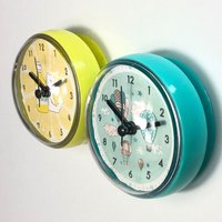 Waterproof Shower Clock Mini Sucker Wall Clock Minimalist Wall Watch Clock Art Ornaments Home Decor Home Garden Supplies
