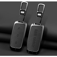 NEW Metal Leather Car Key Case Cover Accessries for Geely Galaxy EX5 E5 L6 L7 EMI NO.1 Proton E.MAS 7 5 E8 Starry 8 Cityray