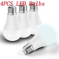 4PCS E27 LED Bulb 6W 9W 12W LED Indoor Lighting Bulb High Brightness and Low Energy Consumption Living Room Home Energy Saving