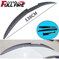 Car Universal Roof Spoiler Tail Spoiler Trunk Wing DIY Refit Spoiler wing racing trunk