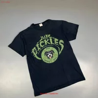 Vintage 2000s Movie MR Pickles Cartoon Funny T Shirt Horror 666 Good Boy Men M vintage Washed homme Versatile Breathable
