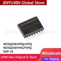 5Pcs New W25Q256JVFIQ W25Q256JVFQ 25Q256JVFQ W25Q256FVFG W25Q256FVFQ 25Q256FVFQ SOP-16 IC Wholesale
