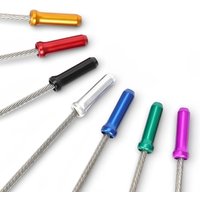 20pcs Bicycle Brake Shifter Cable Tips Aluminum Brake Line Derailleur Shift Inner Wire End Caps Tips Crimps MTB Bike Accessorie