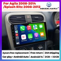 Android 14 Car Radio For OPEL Agila SUZUKI Splash Ritz 2008-2014 Multimedia Video Player Autoradio Wireless Carplay Android Auto image 4