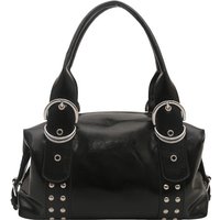 Vintage Style PU Leather Women Shoulder Bag Large Capacity High Quality Fashion Rivet Handbag Daily Use Y2K Motorcycle Bag