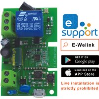 Ewelink WiFi Smart Switch Module DC 12V 24V AC 220V Relay Motor Timing Wireless Control Compatible Alexa Google Home