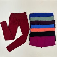 Yoga Leggings for Women Seamless Yoga Pants Scrunch Butt Lifting Gym Leggings Low Ribbed Waistband Fitness Sports Tights
