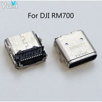 YuXi 2pcs For DJI RM700 Drone Remote Control USB Type C Charging Interface 24P Female Connector Charge Plug