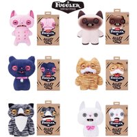Original Fuggler Monster Stuffed Doll Hairless Cat Mixed-breed Cat Orange Cat Siamese Cat Plush Toys Hot Souvenir Gift With box