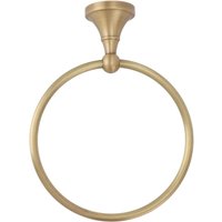 Durable Copper Towel Ring Brass Wall Mounted Towel Holder Round Antique Towel Hanger Bathroom Shower Kitchen