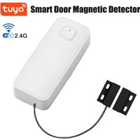 Tuya WIFI Smart Door Window Magnetic Sensor Open Closed Detector Security Alarm Home Anti-theft Door Iron Rolling Door Sensor