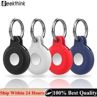 2026 New for Air tag Holder for Apple Airtag Case with Keychain Key Ring Siliocne Airtags Cover Luggage Cat Dog Collar Backpack