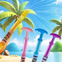 Splashing Spray Water Spray Toys Random Color Pull Type Water Toys Handheld Plastic Water-Sprinkling Festival Sprinkler