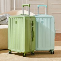 2025 Travel suitcases on wheels zipper trolley luggage bag woman rolling luggage case combination lock lightweight luggage
