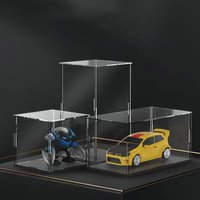 111 Size Acrylic Display Case for Collectibles Assemble Clear Acrylic Box Protection Showcase for Action Figures Organizing Toys