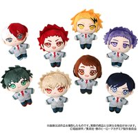 12cm 100% Original Animation Stuffed Plush Toys Anime My Hero Academia Bakugou Deku Eijiro Tenya Iida Ochako Uraraka Pendants