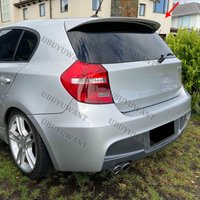 For BMW 1 Series E81 E87 FRP High Quality ABS Car Rear Spoiler Wing Trunk Lip