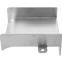 Waterfall Spillway Stainless Steel Outdoor Fountain Spout 3.93x3.93x1.61 Patio Pond Outlet for Backyard Water Garden Water