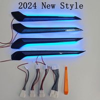 FOR Toyota RAV4 Interior Atmosphere Light Automotive Decorative Light Door Panel Light XA50 2019-2024 New Style Dragon Scale D