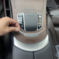For Mercedes-Benz W205 C-class X253 GLC W213 E-class interior modified central control mouse decoration bright strip