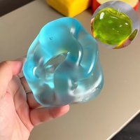 Green Apple Squeeze Stress Ball - Soft Fingertip Toy, Sensory Toy, Slow Rebound Squeeze Toy