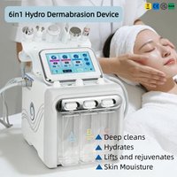 6 In 1 Hydro Dermabrasion Machine Diamond Beauty Machine Facial Deep Cleans Skin Moisturizing Lifts Rejuvenates Portable Water