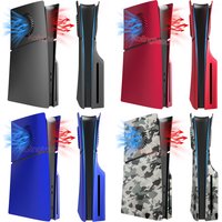 Anti-Scratch Faceplate for New PS5 Slim with Cooling Vent Replacement Cover Shell Case Accessories for PS5 Slim Disc Edition