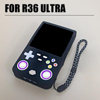 Silicone Protective Case For R36 Ultra Handheld Game Console Protective Cover Dust-proof Drop-proof With Anti-loss Rope