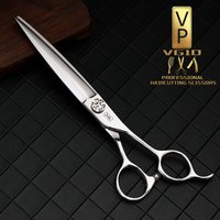 Ciseaux de coiffure professionnels VP, ciseaux de coupe de 7 pouces, coupe de cheveux de coiffeur, outil de barbier de Salon en acier inoxydable japonais VG10